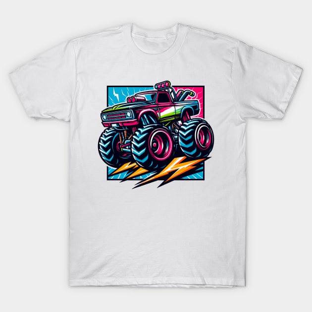 Monster Truck T-Shirt by Vehicles-Art